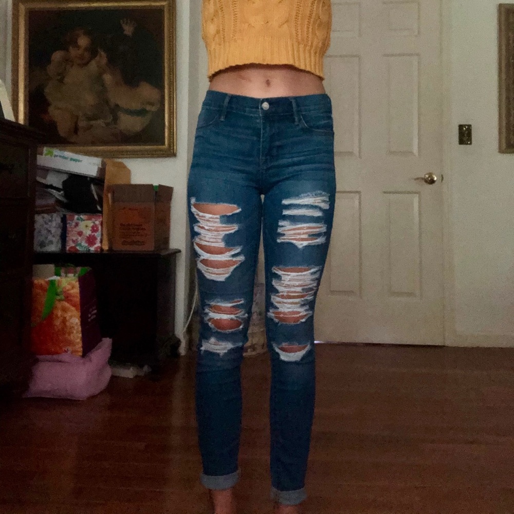 PacSun ripped skinny jeans